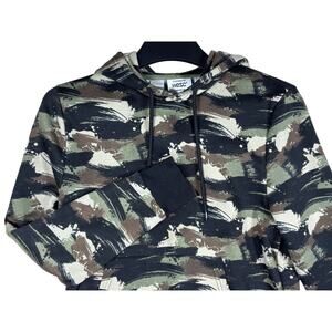 WeSC Conspiracy Camo Pullover Hoodie Men’s Small Streetwear